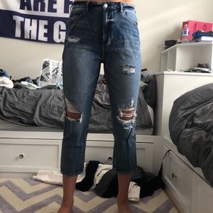 Pacsun mom jeans ripped